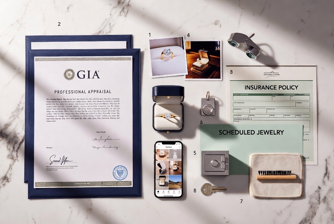 Protecting jewelry investment through proper certification, GIA documentation, and professional appraisals